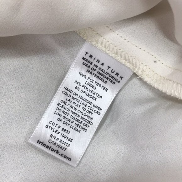 Trina Turk Akayo Keyhole Blouse - Picture 7 of 8